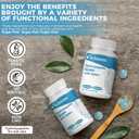 2 x Remineralizing Gum, Hydroxyapatite Gum, 90 Pieces, Xylitol Gum, Good for Teeth Remineralization, Sugar-Free Mint Chewing Gum with Xylitol, Two pills after meals to freshen breath and clean teeth (90 Count (Pack of 1))