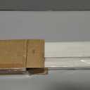 HESTIA No Drill Roman Shades for Indoor Windows, Beige, 33" W x 64" H