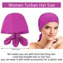 Syhood 6 Pieces Head Scarf for Women Slip on Pretied Head Scarves Cancer Headwear Turban Hat Beanie Wrap (Mix Color)