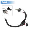 uxcell 1 Set 37.5cm 14.76" Universal Automotive Switched Fuse Bypass Kit Fuse Bypass Switch