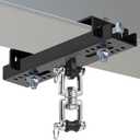 Foozet Punching Bag Hanger,Beam Clamp Heavy Bag Mount,Heavy Duty Holder for Boxing,Heavy Bag hangerStainless Steel Swivel Chain with Carabiner (3.5 to 7.5")