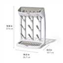 OXO Tot Space Saving Drying Rack, Compact Gray