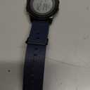 Mens Digital Watch Ultra-Thin Sports Waterproof Simple Watch Stainless Steel Wrist Watch for Men Women (Navy Blue)