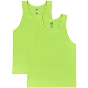 Fruit of the Loom Men's Eversoft Cotton Sleeveless T Shirts, Breathable & Moisture Wicking with Odor Control, Size XL
