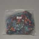 Itzel Women's Tummy Control One Piece Swimsuit Ruched Push Up Swimming Vintage Retro Bathing Suits Red/ Green Flowers, Size: 8