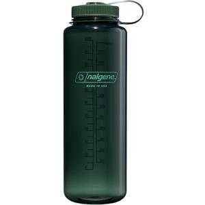Nalgene 48 oz Wide Mouth Water Bottle | BPA-Free, Durable & Leak Proof, Large & Lightweight for Hiking, Gym & Sports, Jade