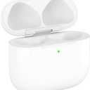 Wireless Charging Case Compatible with AirPods 4th Generation, USB-C Port Airpods 4 Charging Case Replacement, No Earbuds Included