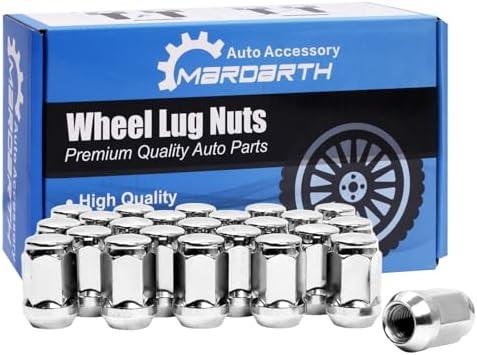 Set of 24, 7/8 Hex 1.77" Length Chrome Conical Seat for Chevy G~M~C Blazer K10 K5 V1500