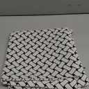 New 20x20'' inches Throw Pillow Cushion Covers - Woven Grid Black Color Chenille Jacquard Embroidery Luxury Modern Style Couch Sofa Bed Pillow Cover for Living Room Bedroom