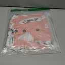 Newborn Baby Girl Clothes Infant One-Piece Romper+Jumpsuit+Bodysuit+Headband Fall Winter Outfits New Born Set (3-6 Months, Pink)