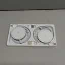 for MagSafe Charger: Magnetic Wireless Charging Pad for iPhone 17 16 15 14 13 12 Series & AirPods 4-2 Pro, Strong Magnet, Aluminum Alloy, USB-C/A Ports, Ultra-Thin & Portable, Ideal for Desk & Bedside (White)