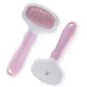 Small Slicker Brush for Grooming - Slicker Brush for Dogs and Cats can act as Deshedding Pet Tool for Healthy Coat Maintenance and Suitable for Short and long Haired Dogs