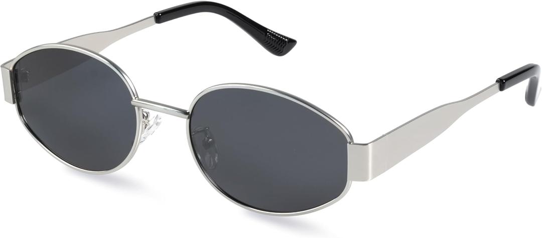 livho 2025 Trendy Oval Sunglasses - Stylish Polarized Shades for Everyday - Retro Metal Frames