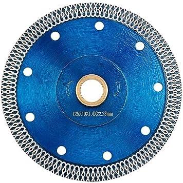 5" Super Thin Diamond Tile Blade Porcelain Cutting Blade for Cutting Granite Marble Ceramics Porcelain Tiles