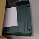 Teisaiko Rain-Gutter Downspout Splash Block - Gutter Downspout Extensions for Rainwater Drainage, Lader Downwards Design, 16" Fixable Downspout Extender with 8 Fixing PP Nails (4, Green)