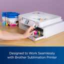 Brother Genuine Sublimation Ink Cartridge Magenta (SP01MS), 48 ML