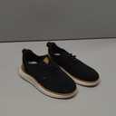 VILOCY Boy's Slip On Casual Dress Sneaker Hands Free Fashion Shoes Comfortable Oxfords Mesh Tennis Breathable School Uniform Formal Church Shoes Brown, 37