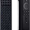 iPazzPort Mini Bluetooth Wireless Keyboard Remote with Backlit for Smart TVs Stick 4k, Android TV Box, TV Stick Streaming Player, KP-810-30B