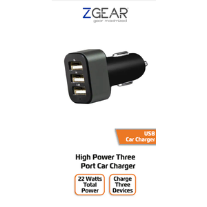 ZGear Fast Charge Car Charger USB