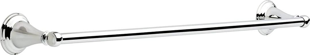 Delta Towel Rack | 24 Inch Polished Chrome Towel Bar for Bathroom, Kitchen | Windemere Accessories