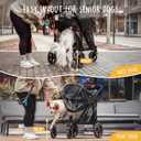 CANINE CANYON All-Terrain Pet Stroller for Large & Medium Dogs