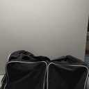 Partage Hockey Bag with Wheels, 33" Hockey Duffle Bag with Separate Shoe Compartment (Black)