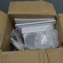 Bathroom Exhaust Fan with Light 10" Ultra Quiet Ventilation Fan Combo 1.0 Sone 130CFM 8.3x8.3 Mount (3-Color)