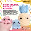 3 Pack of Chunky Chenille Yarn #5 Pink | Polyester Soft Velvet Finger Knitting Crochet Skein-110yd 150g 5.3oz Bulky Jumbo | Blankets, Amigurumi, Crafting | Holiday Gifts