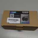 CML Hardware Privacy Door Knob, Matte Black Keyless Door Lock in Solid Stainless Steel for Bedroom or Bathroom, Standard Round Ball Handle (1 Pack)