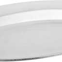 Winco Aluminum Sizzling Platter, 10-Inch, Medium