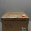 Putnen Under Desk Elliptical Machine, Electric Elliptical Leg Exerciser for Seniors with 12 Adjustable, Portable Quiet Elliptical Exercise Machine, Seated Pedal Exerciser with Remote Control (Orange)