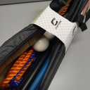 Board Set Hole Games Portable Cornhole Set for Indoor and Outdoor Ideal for Kids, Adults, Camping,Travel,Beach, Yard, 7 Feet Ramp, 6 Launch Balls