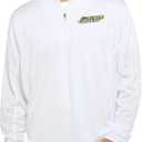 Vantage Apparel Men's Standard Collegiate Micro Mesh Performance Black 1/4 Zip Pullover (XX-Large, White)