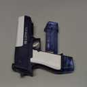 Electric Water Gun for Adults 3 * 60cc High Capacity Rechargeable Automatic Water Guns for Adults & Kids, Water Gun Summer Water Toys Electric Squirt Gun for Beach Pool Swimming Outdoor Party(Blue)