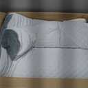 Bed Wedge Pillow for Sleeping, 3 Pcs Adjustable Height 4.5&7.5&12 Inch Triangle Pillow Wedge for Post Surgery, Acid Reflux, Snoring, Legs Pain Relief (Gray)