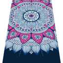 nuveti Yoga Mat Print Extra Thick TPE Non Slip Fitness Exercise Mat with Carrying Bag,72"x24" Extra Thick 6MM Exercise & Workout Mat for Yoga, Pilates Fitness and Floor Exercises