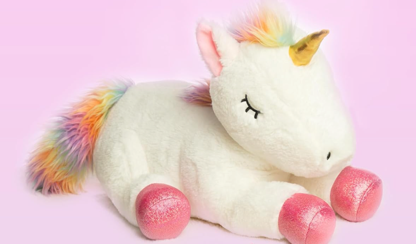 Vposyako 1 PieceUnicorn Toys Stuffed Animals for Girls, 1 Unicorn, Soft Plush Toys Gifts for Girls 3 4 5 6 7 8 9 Years, Kids, Children, Christmas, Birthday
