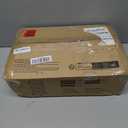 Pipishell 3 Tier Mesh Utility Cart, Rolling Metal Organization Cart with Handle and Lockable Wheels, Multifunctional Storage Shelves for Kitchen Living Room Office White