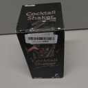 Glass Cocktail Shaker Set - Drink Shakers Cocktail and Cocktail Shakers, Glass Shaker Bottle for Bars, Whiskey, Cocktails (Rosegold)