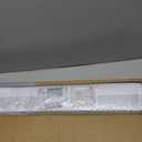 No Drill Blackout Cellular Shades,White,22.5" W x 48" H