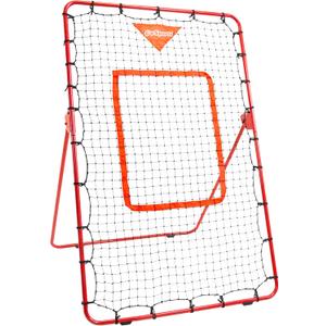GoSports Baseball & Softball Pitching and Fielding Rebounder - Pitch Back Net - Choose Your Size (Rebounder 6 x 3.5 ft)