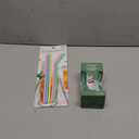 Snack & Yogurt Container 4.37 oz 2 Pack And Silicone Straws