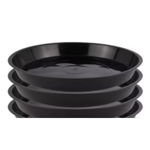 15 Inch Plant Saucer,  Plant Plates to Catch Water, Pebble Tray for Plant Humidity, Flower Pot Saucers for Indoor and Outdoor Garden(2PCS)