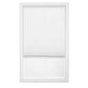 Cordless, Light Filtering Cellular Shade, 18"W x 36"H, White