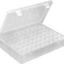 2 x Diamond Painting Storage Containers with Lids - 60PCS Portable Transparent Plastic Set - Perfect for Diamond Art Storage, Diamond Art Supplies, Diamond Art Accessories & Diamond Art Kits for Beginners