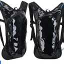 Roptat Hydration Backpack Pack with 2L Hydration Bladder - Lightweight Water Backpack Water Pouch for Women Men Running Riding Biking Music Festival
