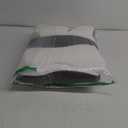 Memory Foam Pillow, Cervical Pillow for Neck and Shoulder Pain Relief, Ergonomic Contour Bed Pillow, Soft for Side Sleep Stomach Sleeping and Back Sleeper (Queen Size-24.8''Lx14.96''Wx5.78''H, Grey)