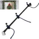 Garland Hanger for Front Door, Garland Holder for Door Frame Adjustable 32-39 inches, Load Capacity 20 lbs No Screws and Drilling for Halloween Christmas Decor