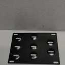 Tow Hook License Plate Bracket Replacement for GLK GLC GLA 2010-2020 C E Class Without Trailer Holes