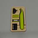 Philips Norelco for Face + Body, Electric Beard Trimmer, Shaver and Groomer, 5in1 Adjustable Comb, 1x Body Kit, Model QP2834/70, Black/Lime Green